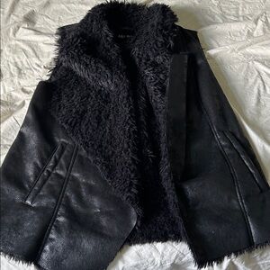 Luxurious Black Women's Teddy Jacket